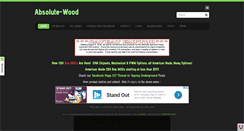 Desktop Screenshot of absolute-wood.com